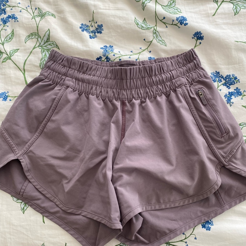 RARE Lululemon purple shorts size 6, 2.5 inseam